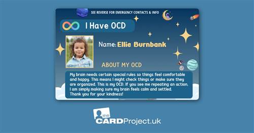 My OCD Card for Kids